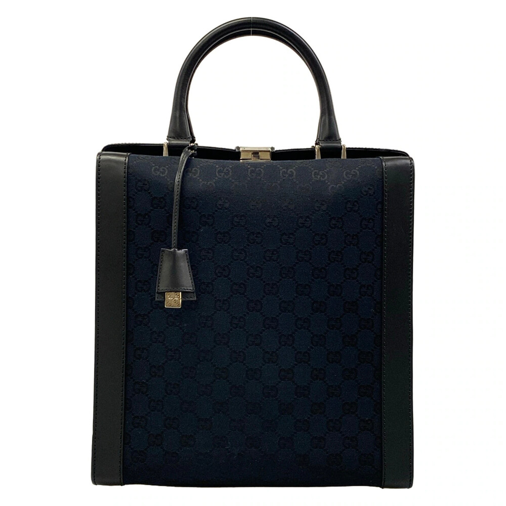 Gucci Gg Black Jacquard Leather Handbag #342364G85B